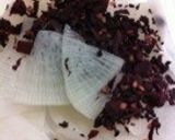 超簡単...たった1分...浅漬.梅大根作り方4写真