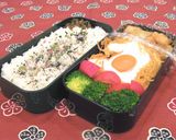 お弁当に♪目玉焼きinナポリタン作り方8写真