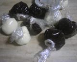 白玉粉で作る、ひとくちチョコ大福作り方3写真