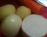 野菜たっぷりトマトシチュー作り方1写真