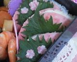 桜もち♡春のお弁当＊キャラ弁作り方3写真