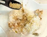 柚子胡椒風味のホッケおにぎり作り方3写真