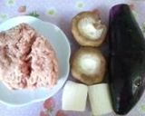 ✿レモン風味♡茄子と挽肉の和風ゴマ炒め✿作り方1写真