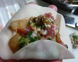簡単★ジューシー海老にらまん作り方5写真