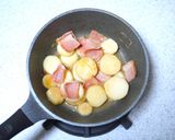 里芋とベーコンのパパッと煮作り方4写真
