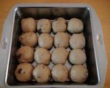 ☺ホシノ天然酵母☺黒糖レーズンちぎりパン作り方3写真