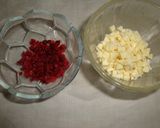 ホワイトチョコチップとベリーのクッキー☆作り方1写真