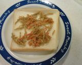 ５秒トッピングのお野菜朝パン作り方2写真