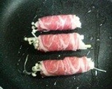 ネギとえのきの豚肉巻き作り方4写真