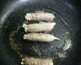 ネギとえのきの豚肉巻き作り方5写真