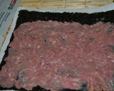 レンジで！　とりひき肉でのり巻き　作り方3写真