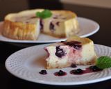ＮＹチーズケーキ❤ブラックチェリーin作り方12写真