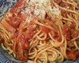 ブルーチーズとろける☆トマトソースパスタ作り方4写真