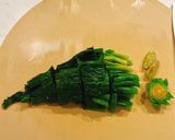 簡単副菜🐾ちぢみほうれん草のごま和え作り方3写真