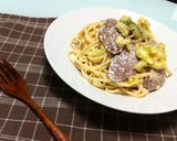 簡単♡我が家のクリームパスタ♡作り方5写真