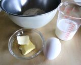 オレンジチーズムースのクレープ包み作り方1写真