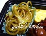 ㋻お弁当に☆麺のみの焼きそば作り方5写真