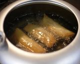 豚ひき肉と竹の子の甘辛春巻き作り方8写真
