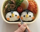 簡単キャラ弁☆ペンギンおにぎり♪作り方9写真