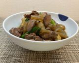鶏レバーと糸蒟蒻の煮物作り方4写真