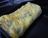 春を感じる✿筍とわかめの卵焼き作り方5写真