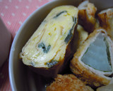 春を感じる✿筍とわかめの卵焼き作り方6写真