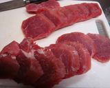 豚ヒレのチーズと青じその香り焼き♪作り方1写真