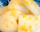レモンゼストで作る大根の浅漬け★☆作り方4写真
