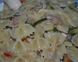 えびとズッキーニのパスタ作り方9写真