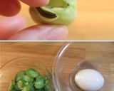そら豆とゆで卵の辛子味噌サラダ作り方1写真