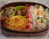 ルクエで♪お弁当用簡単ピラフ作り方5写真