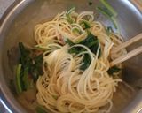 簡単♪なめたけとツナのパスタ作り方4写真