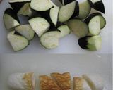 お弁当に♪ちくわと茄子の甘辛作り方1写真
