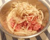 食物繊維た~ぷりっ♡ごぼうハンバーグ作り方4写真