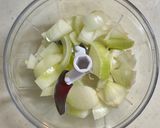 黒酢玉ねぎダレ！作り方1写真