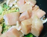 バーモントカレー●鶏肉＆豆腐の玉子カレー作り方1写真