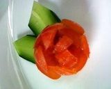 トマトの飾り切り☆薔薇作り方5写真