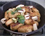 鶏むね肉と油揚げロール　照り焼き風味♪作り方7写真
