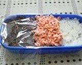 鶏そぼろの三色弁当作り方7写真