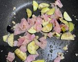 ワンパン！ベーコンとナスのトマトパスタ作り方1写真