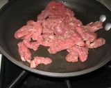 チャイニーズビーフ作り方1写真