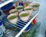 抹茶タピオカのあずき餡添え作り方5写真