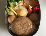 リラックマキャラ弁☆キイロイトリおまけ付作り方1写真