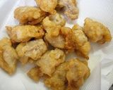 唐揚げとマヨソースで簡単カラマヨ丼♡作り方1写真