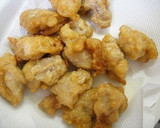 唐揚げとマヨソースで簡単カラマヨ丼♡作り方1写真