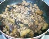 ✿レモン風味♡茄子と挽肉の和風ゴマ炒め✿作り方9写真