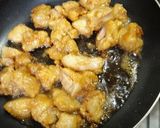 唐揚げとマヨソースで簡単カラマヨ丼♡作り方4写真