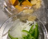 パンプキンポテトサラダ作り方1写真