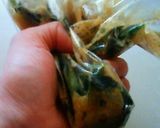 ニラとニンニクの即席醤油漬け。作り方2写真