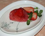 ぷるぷる♪いちごのわらびもち＊作り方5写真